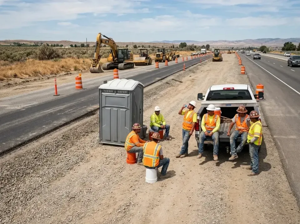 highway-road-construction-crew-007 — frequently asked questions, Porta Potty and Restroom Rentals in Heavener, OK
